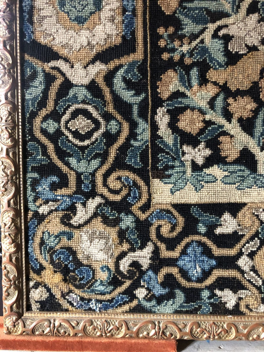 Panneau de tapisserie , XVIIIème .-photo-3