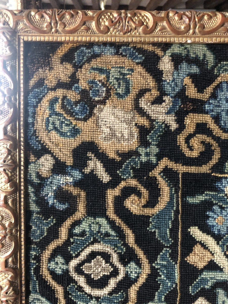 Panneau de tapisserie , XVIIIème .-photo-2