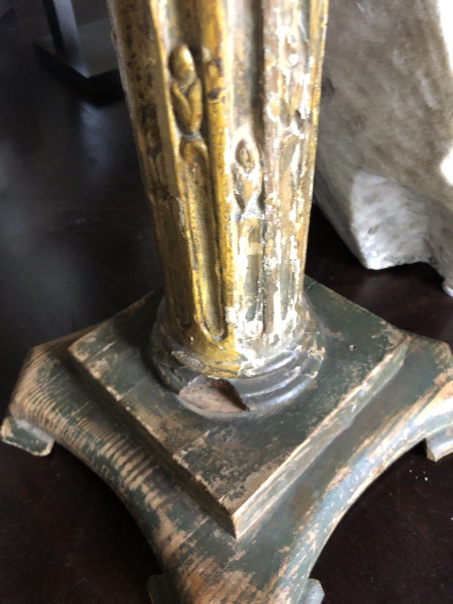 Lamp Base, 18th Century.-photo-2