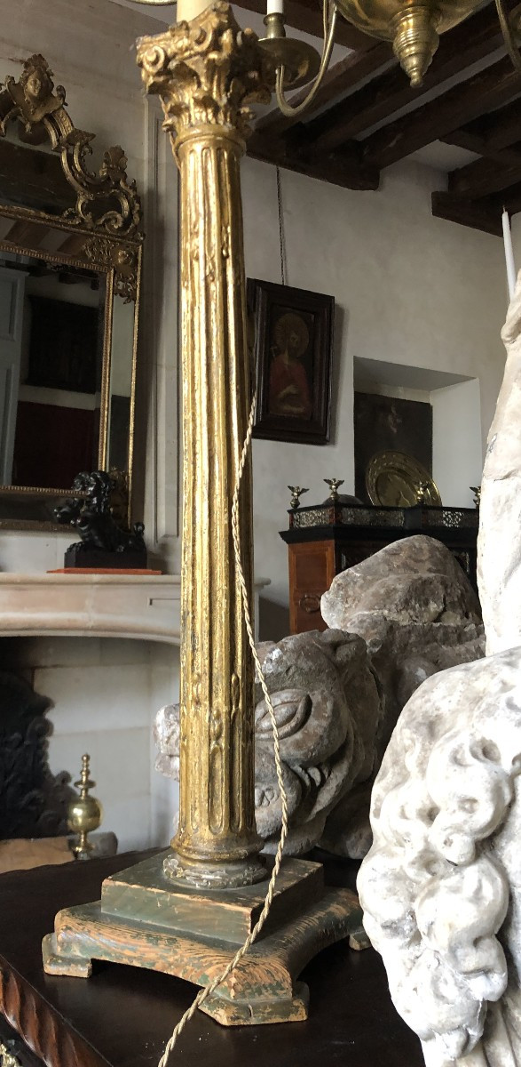 Lamp Base, 18th Century.