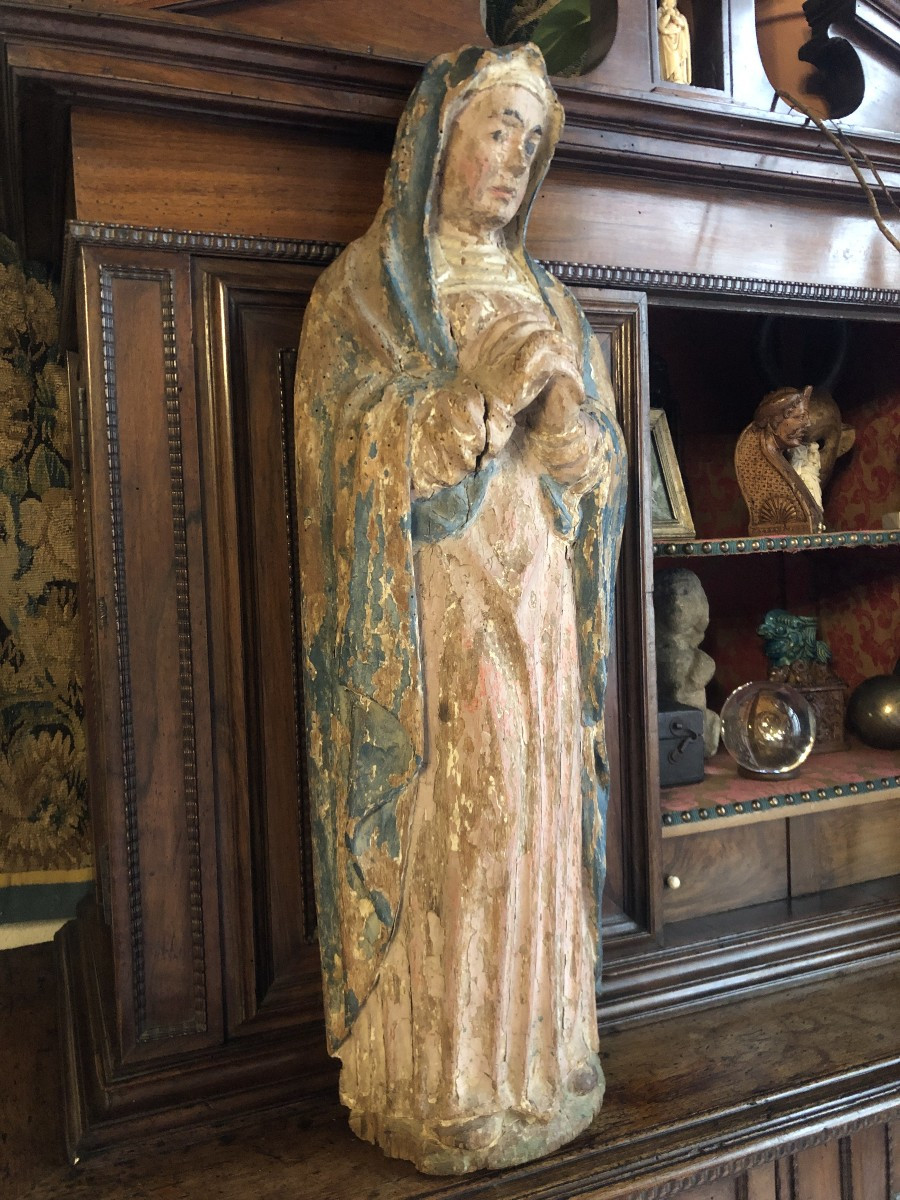 Virgin Of Calvary, 17th Century.-photo-2