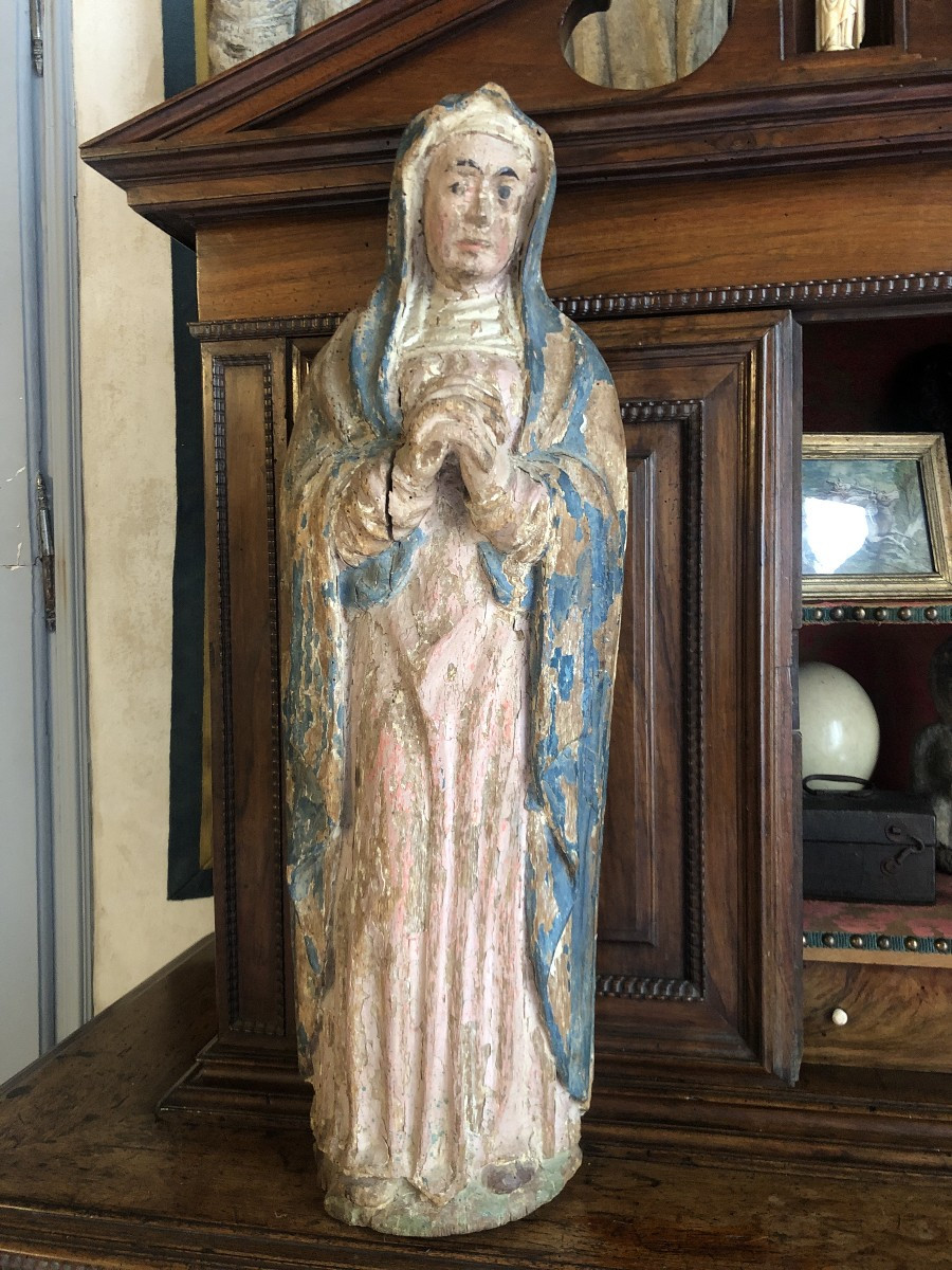 Virgin Of Calvary, 17th Century.-photo-3