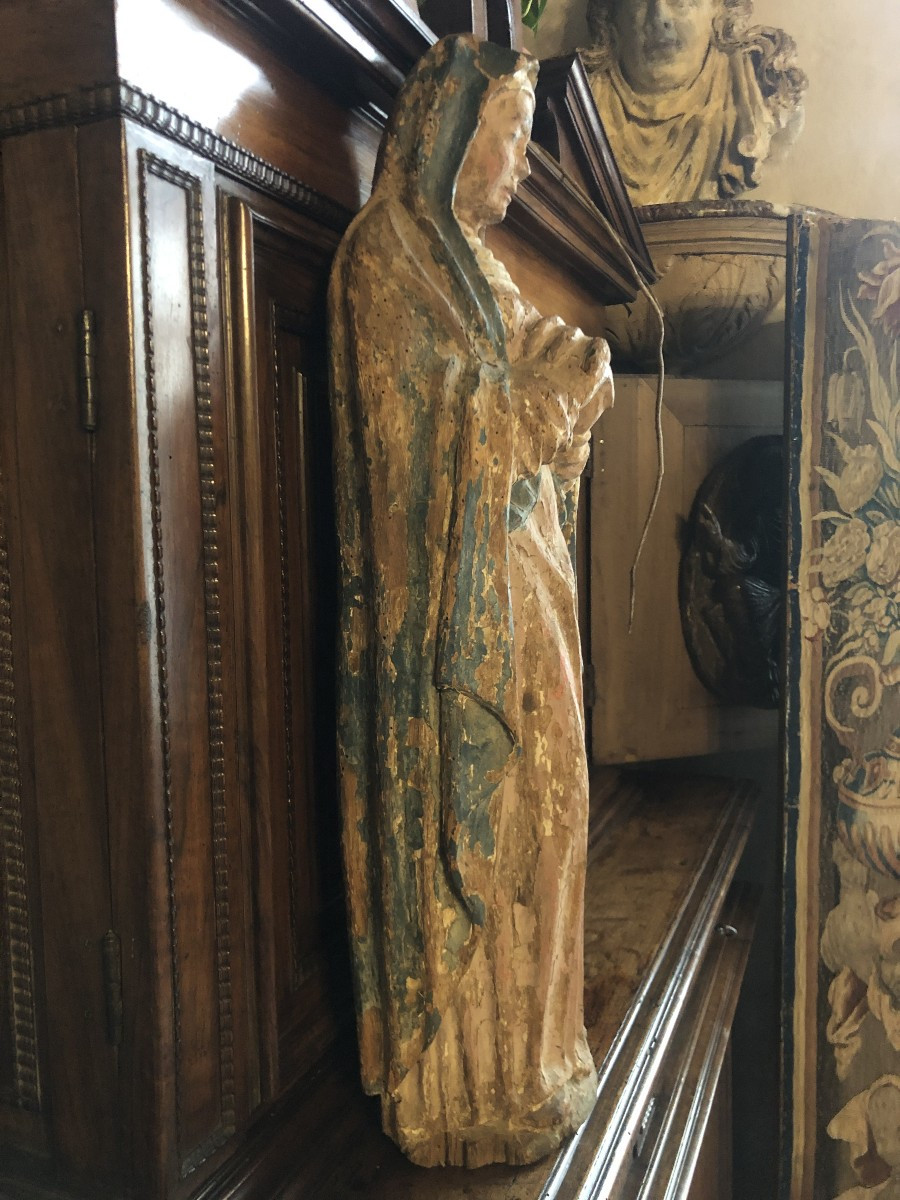 Virgin Of Calvary, 17th Century.-photo-4