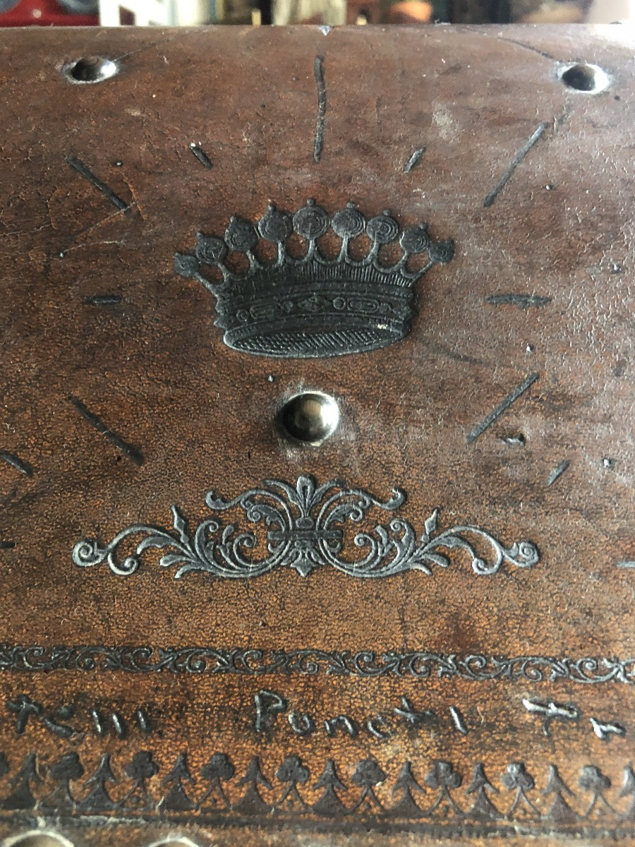 Small Travel Trunk, 19th Century.