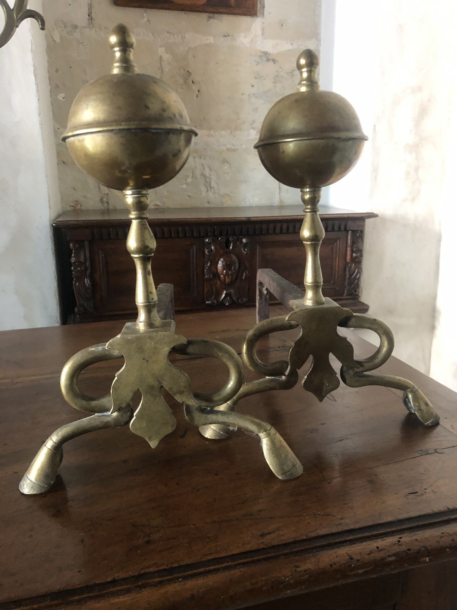 Small Andirons.