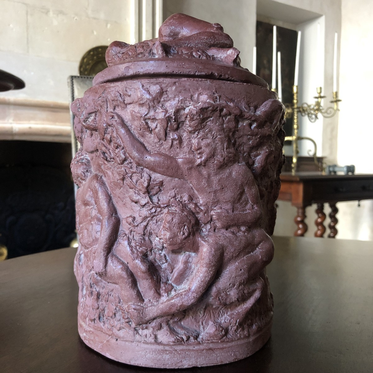 Chope en terre cuite .-photo-3