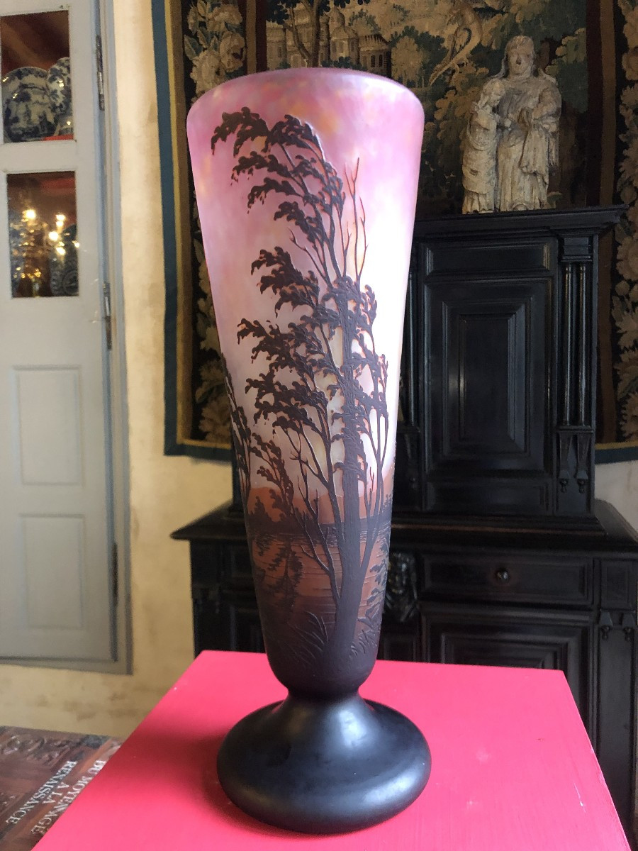 Grand vase DAUM-photo-2