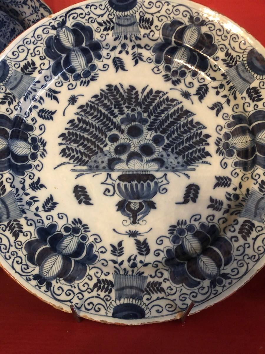 Plat Delft, XVIIIème .-photo-4