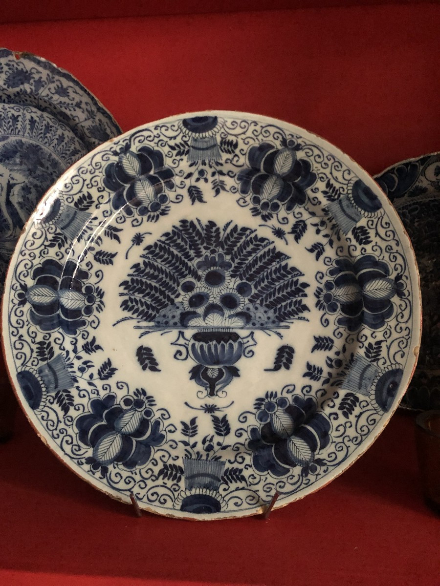 Plat Delft, XVIIIème .