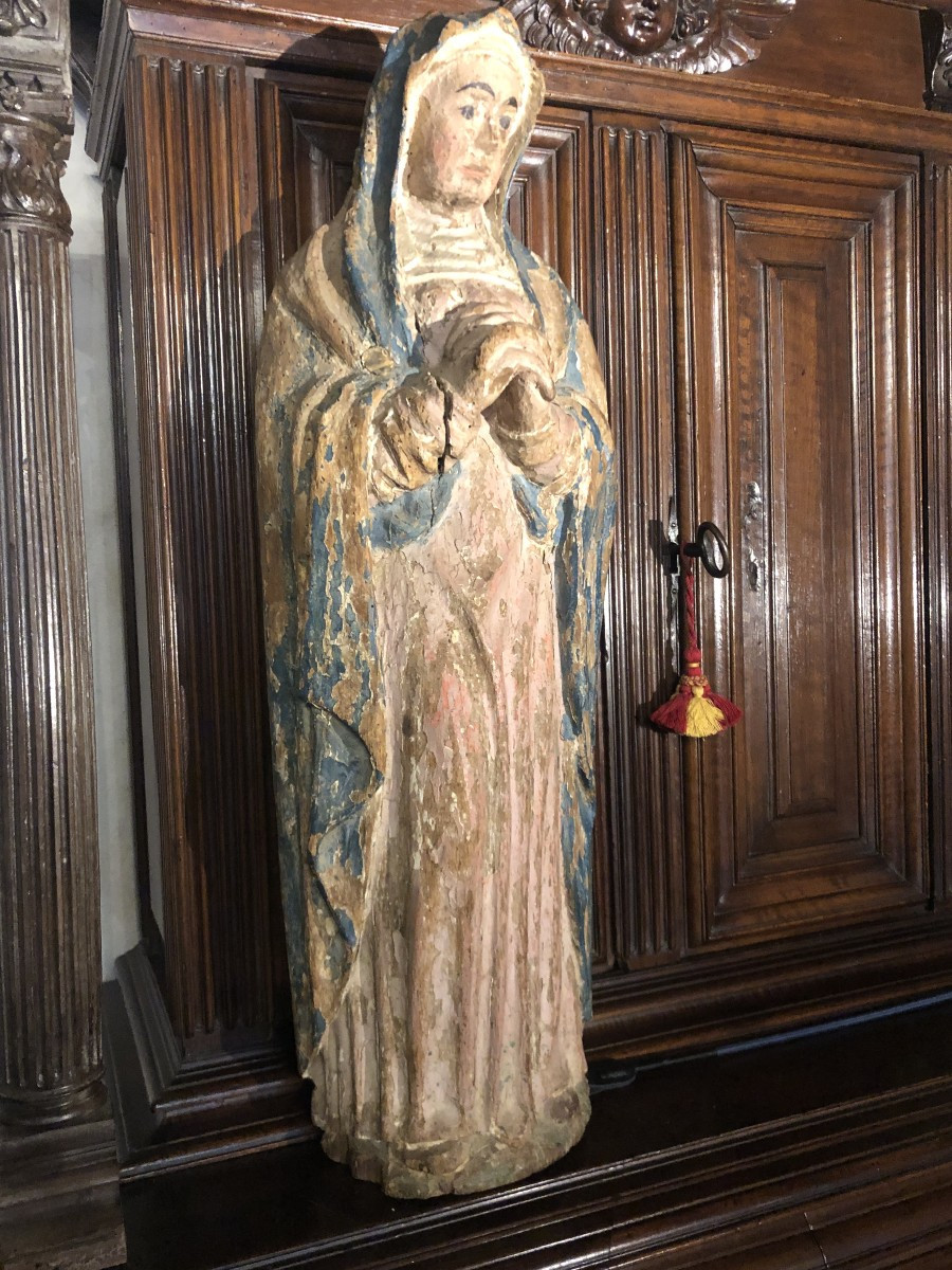 Vierge de calvaire, XVIIème .