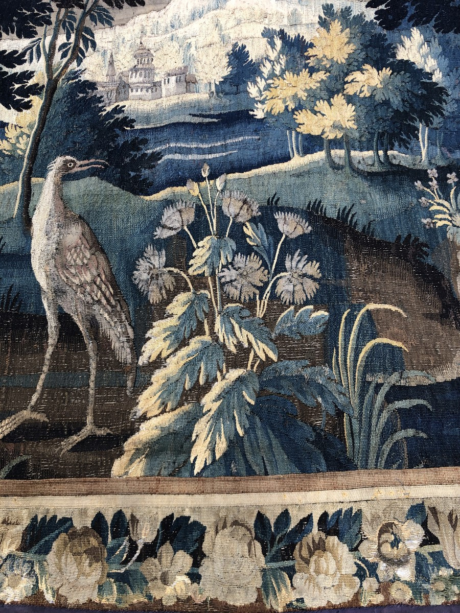 Tapisserie, Aubusson XVIIème .-photo-2