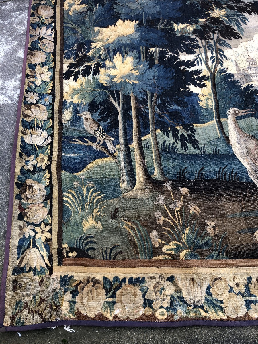 Tapisserie, Aubusson XVIIème .-photo-4