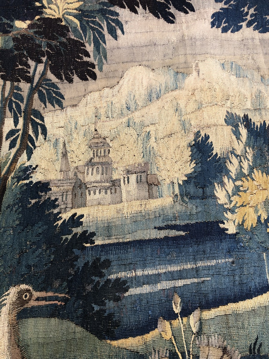 Tapisserie, Aubusson XVIIème .-photo-6