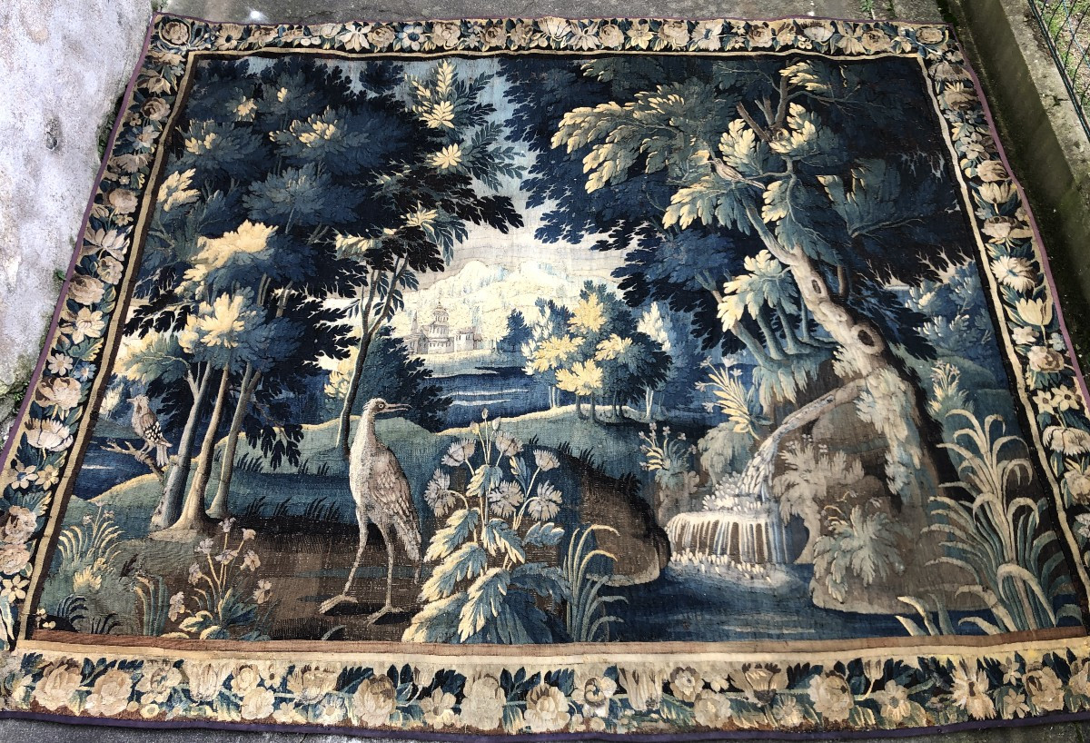 Tapisserie, Aubusson XVIIème .