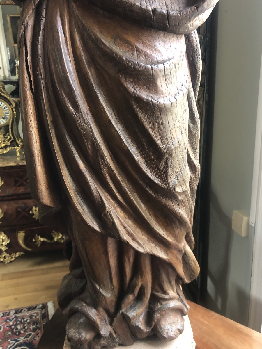 Large Virgin, 16th Century.-photo-2