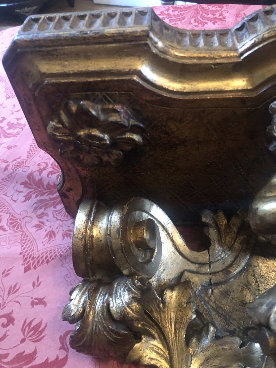 Wall Console, 19th Century.-photo-2