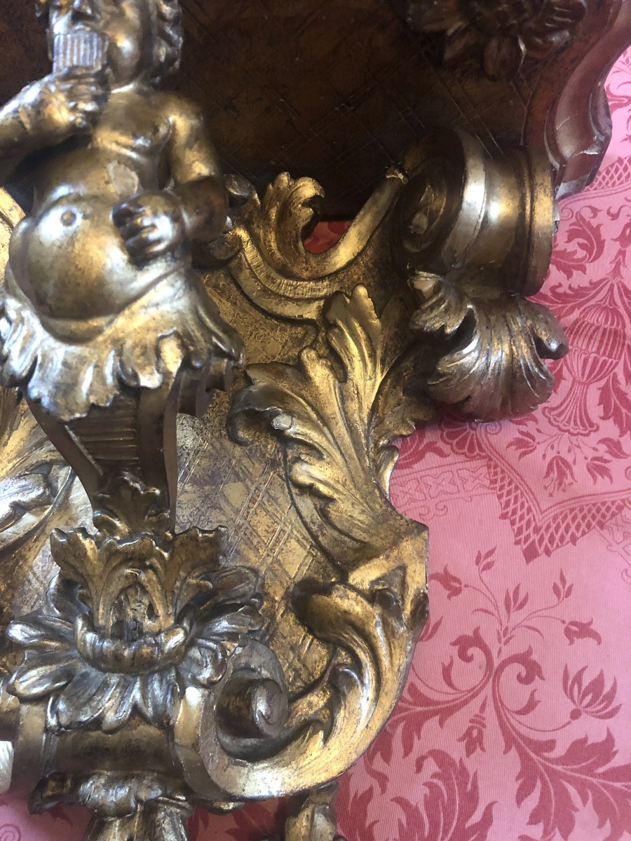 Wall Console, 19th Century.-photo-3