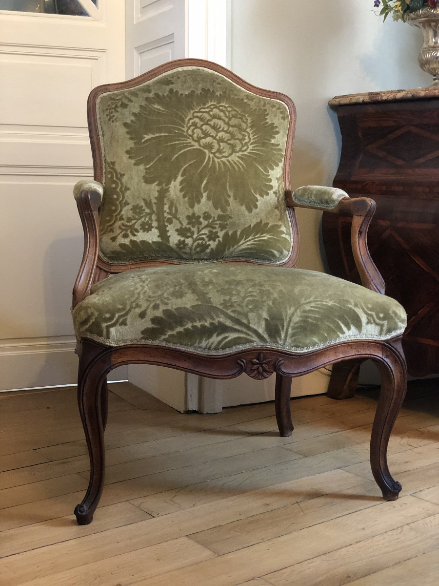 Pair Of Armchairs, 18th Century.-photo-4