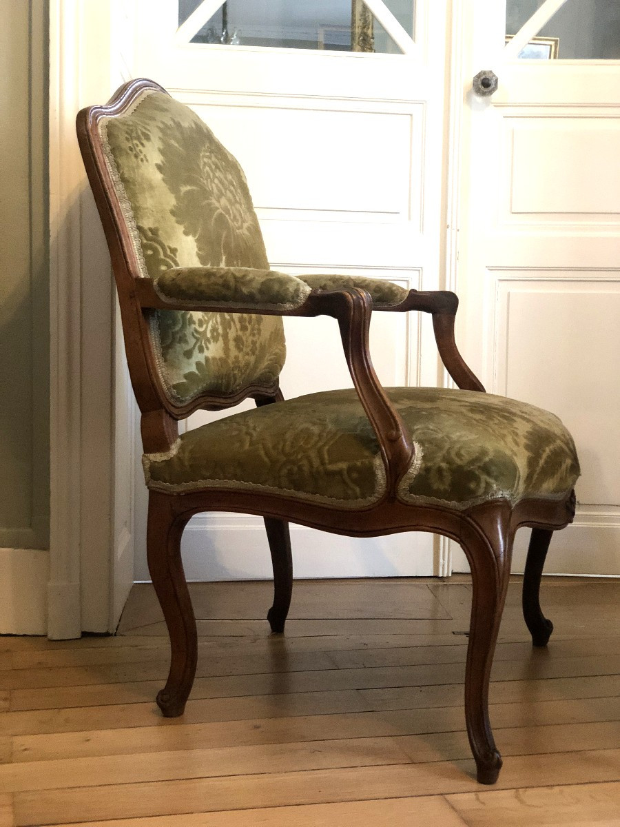 Pair Of Armchairs, 18th Century.-photo-2