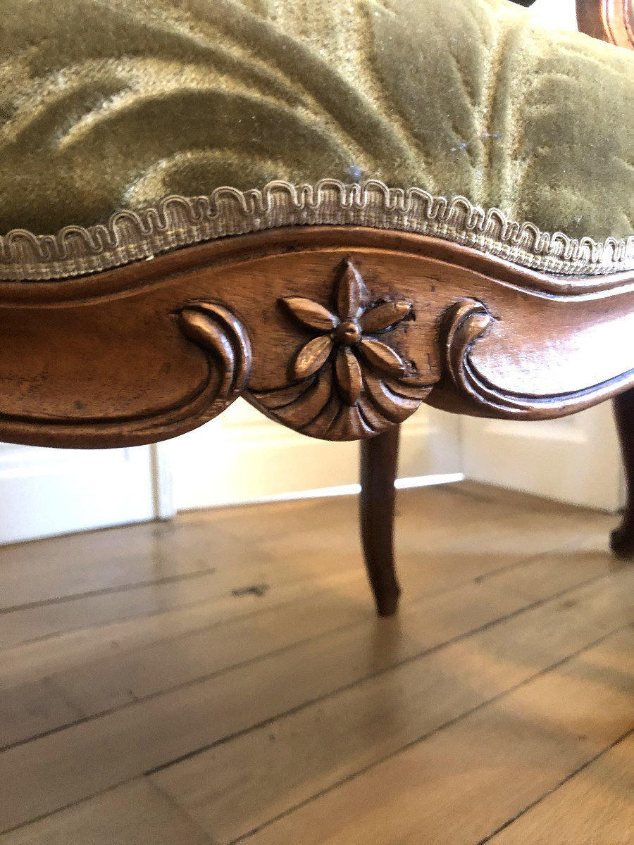 Pair Of Armchairs, 18th Century.-photo-7