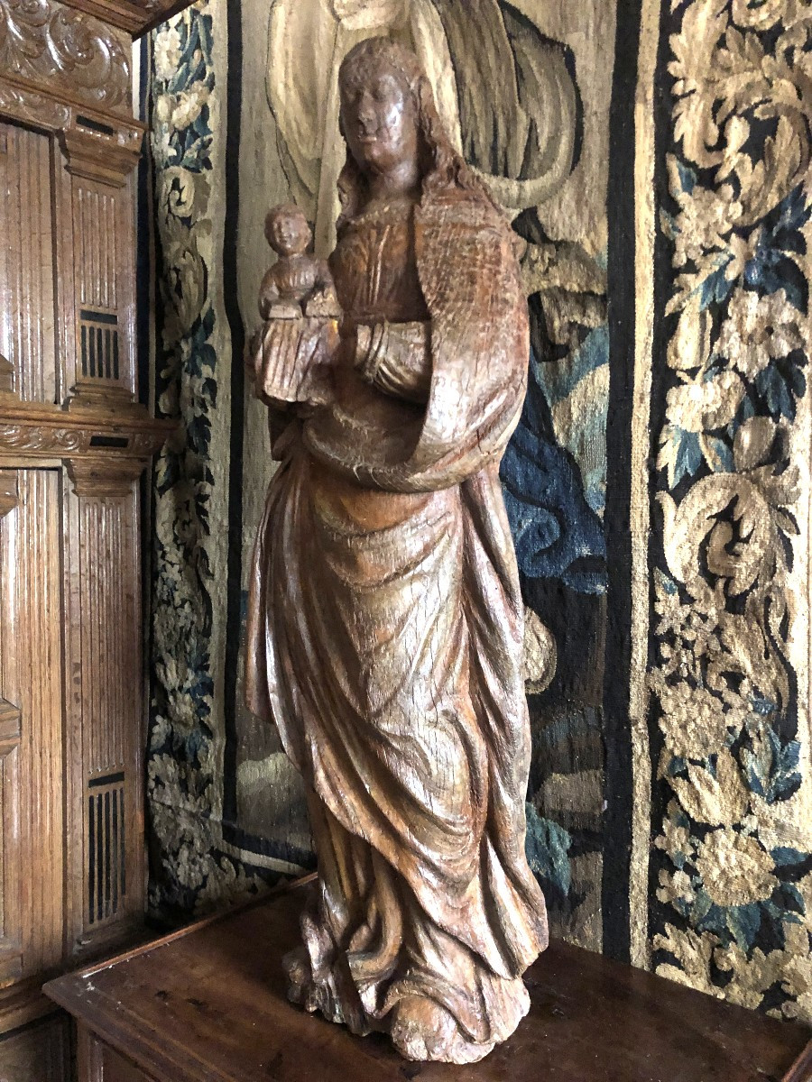 Vierge à l'enfant, XVIème .