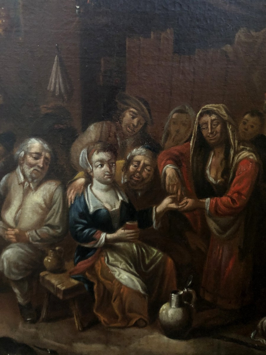 Ecole Flamande, XVIIIème .-photo-4