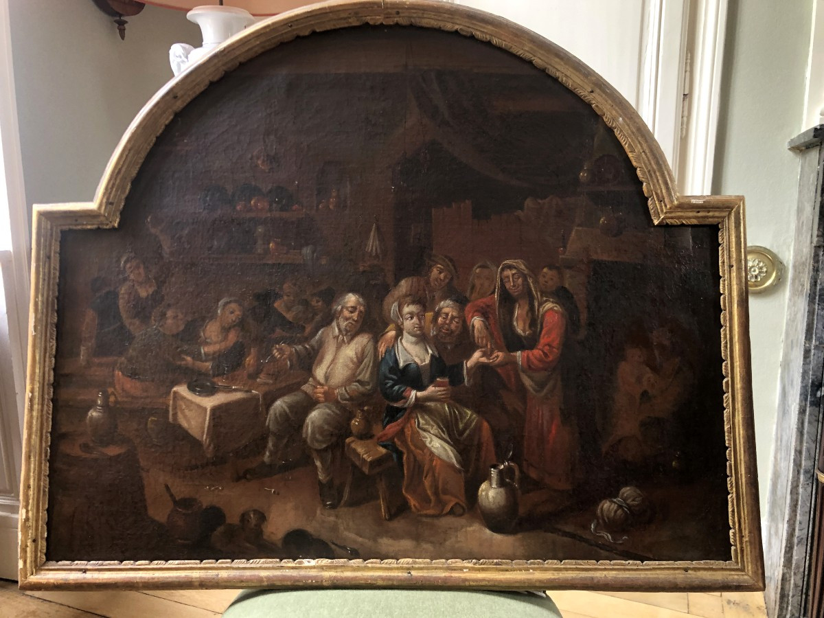 Ecole Flamande, XVIIIème .-photo-6