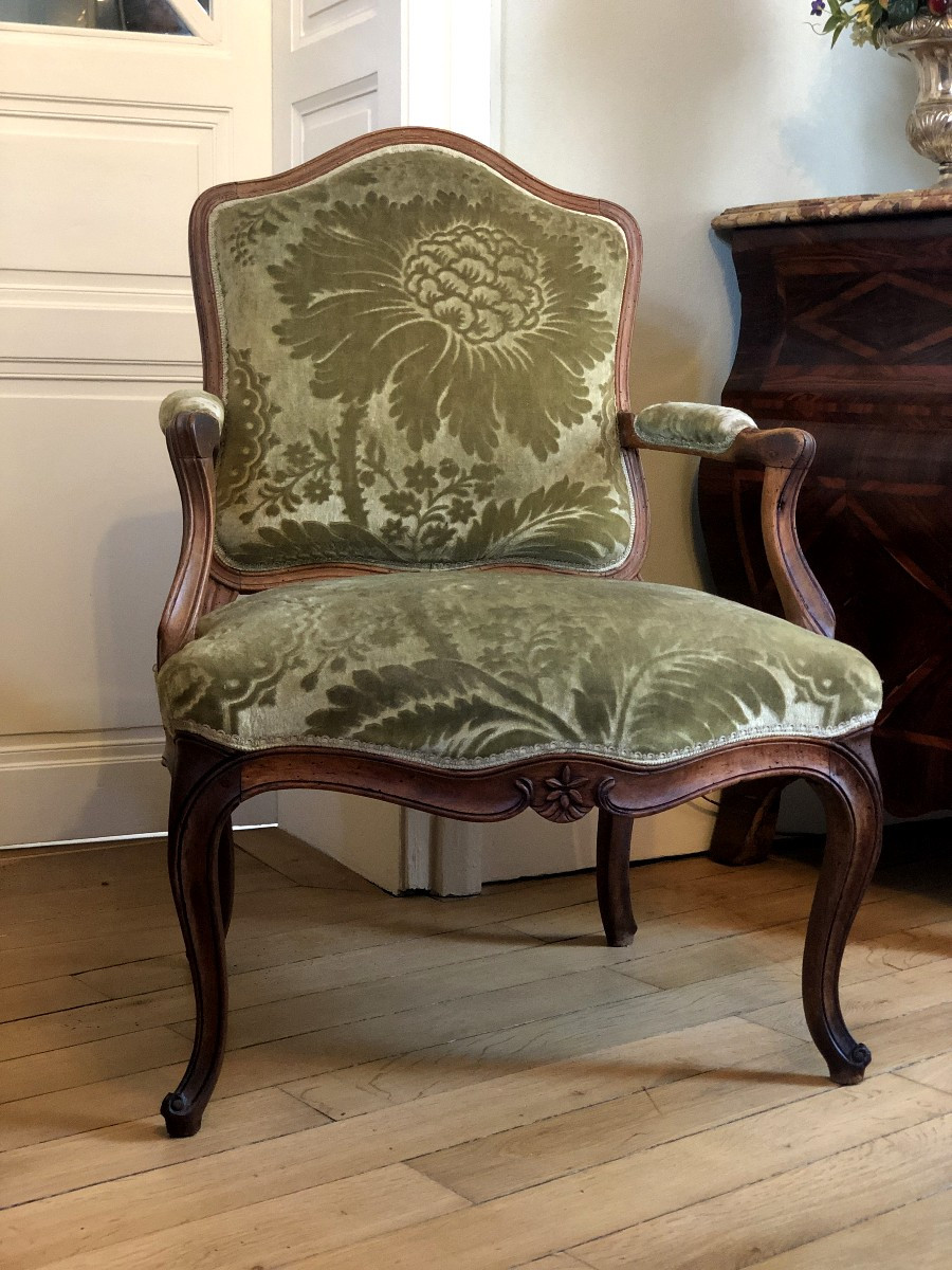 Pair Of Armchairs, 18th Century.-photo-3