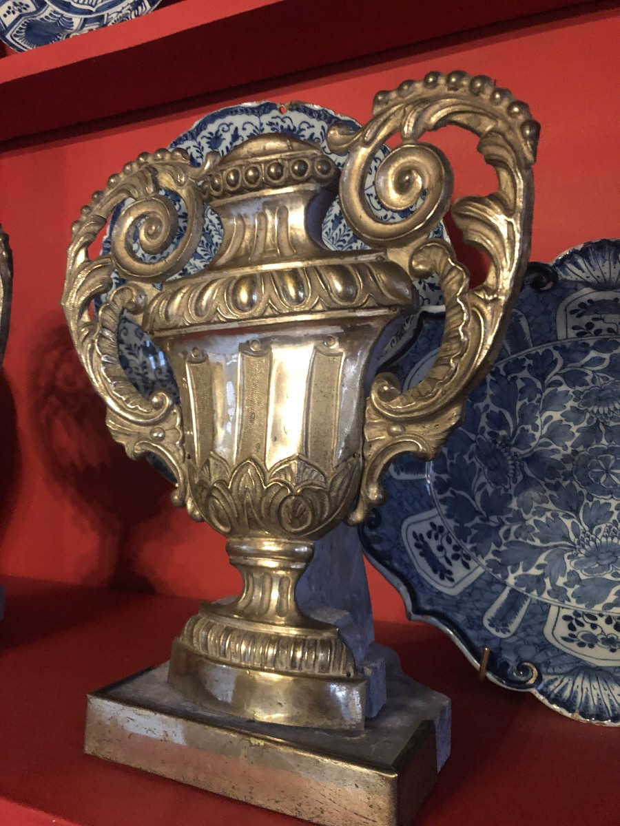 Vases d'autel, XVIIIème .-photo-1