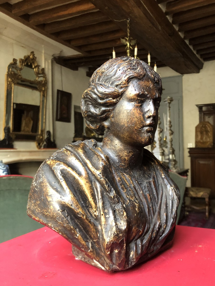 Bust Of A Woman, 17th Century.-photo-1