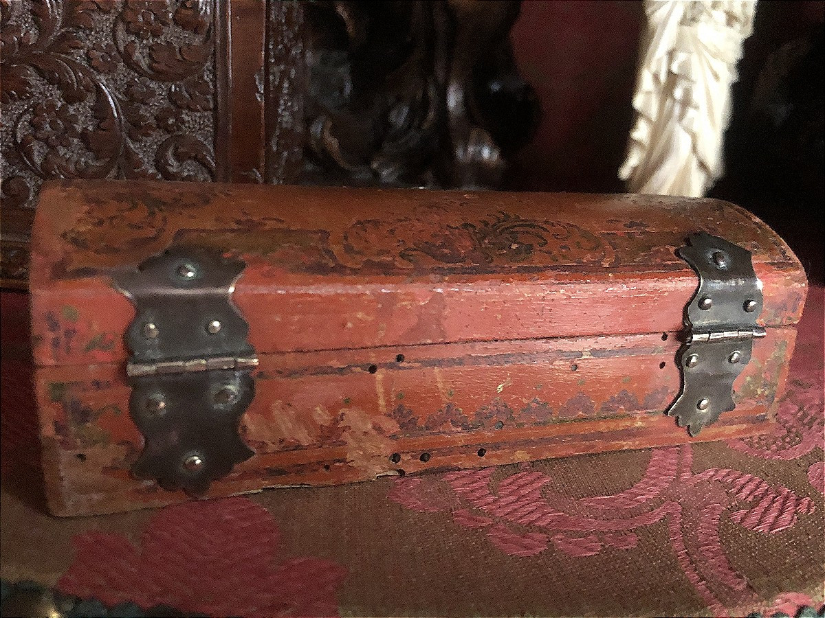 Pin Box, 18th Century.-photo-3