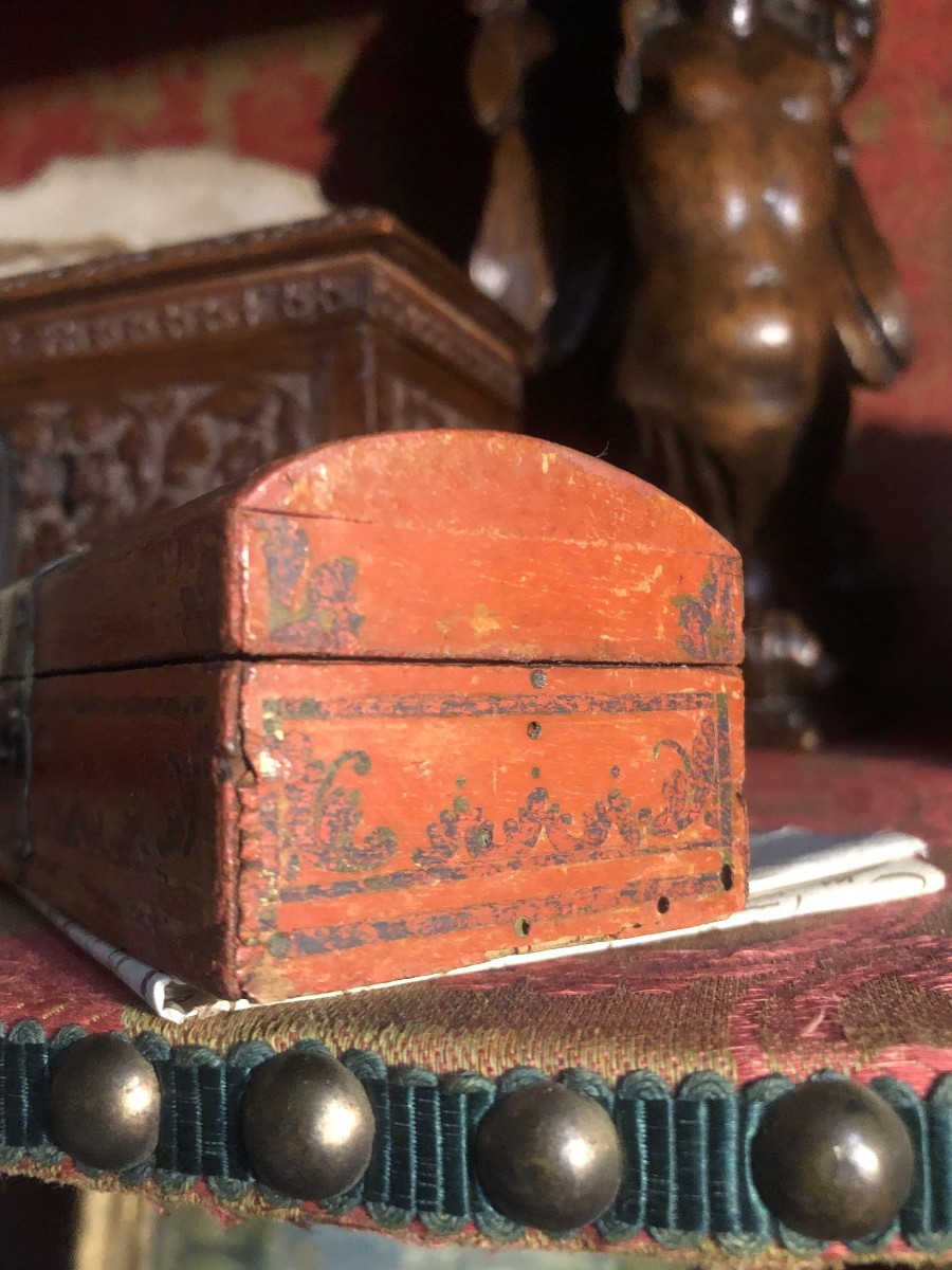 Pin Box, 18th Century.-photo-4
