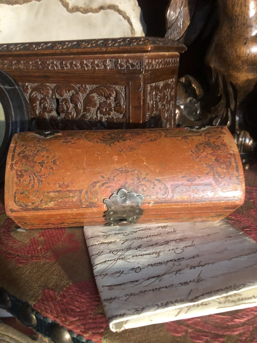 Pin Box, 18th Century.-photo-4