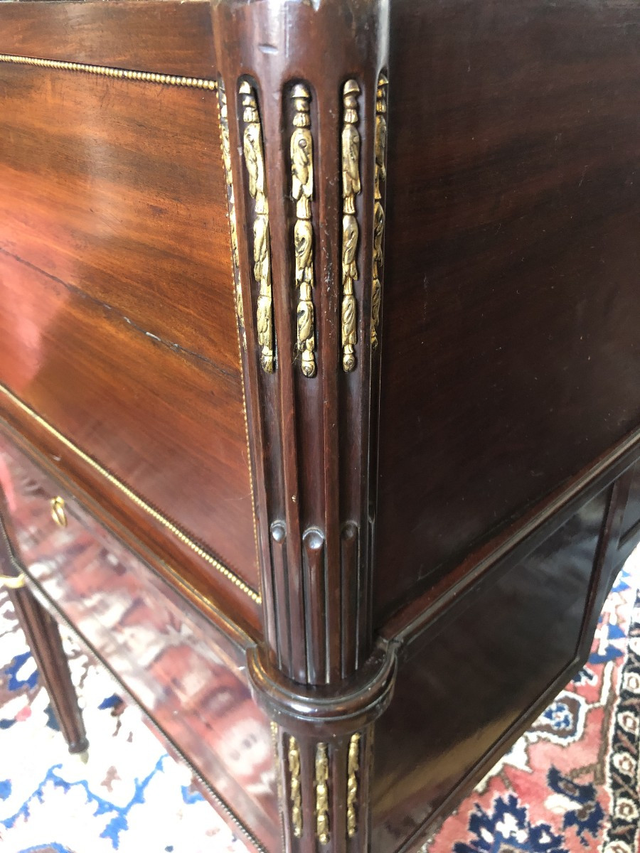 Cylinder Desk, 18th Century.-photo-6
