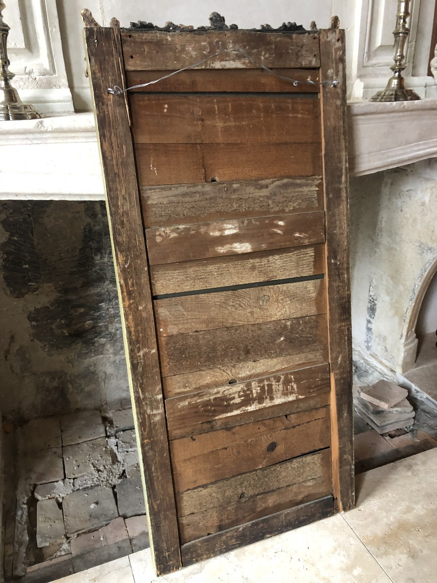 Miroir de boiserie,  XVIIIème .-photo-5