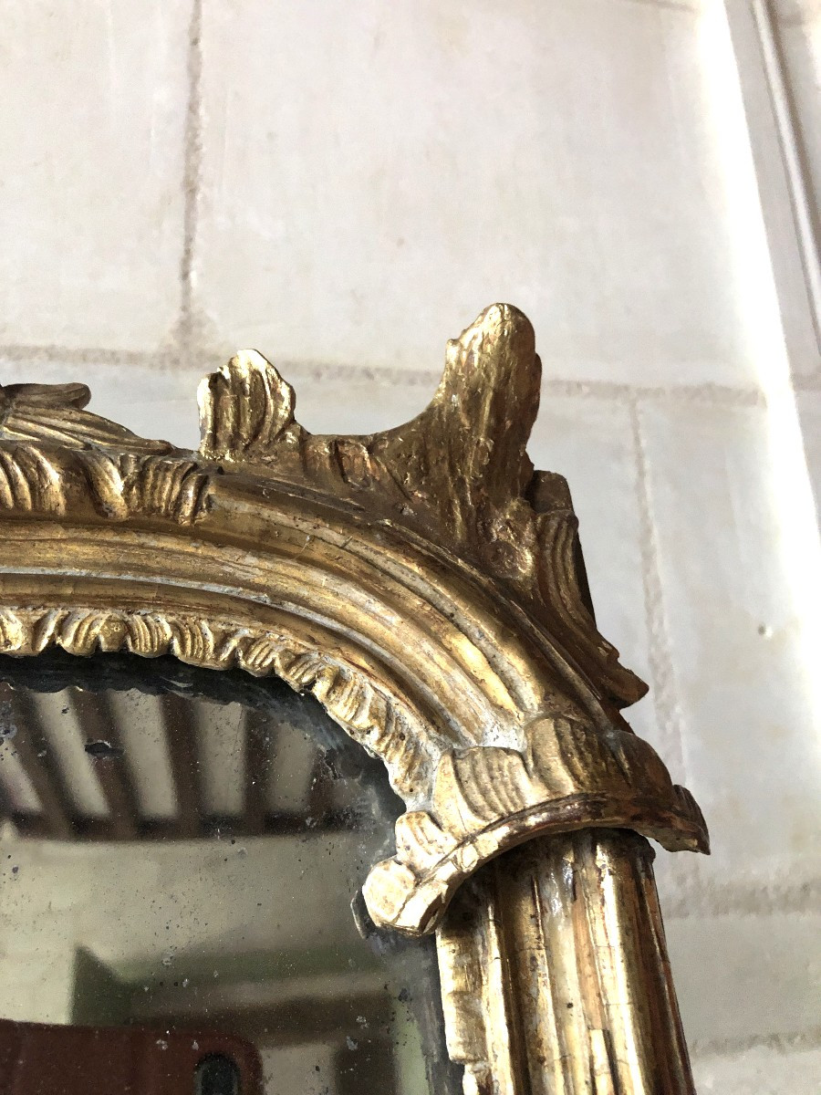 Miroir de boiserie,  XVIIIème .-photo-6