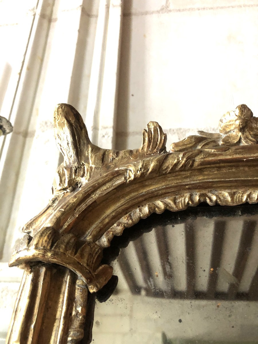 Miroir de boiserie,  XVIIIème .-photo-7
