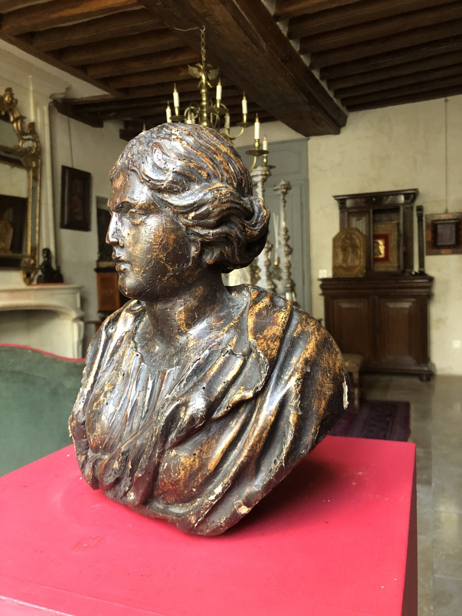 Bust Of A Woman, 17th Century.-photo-2