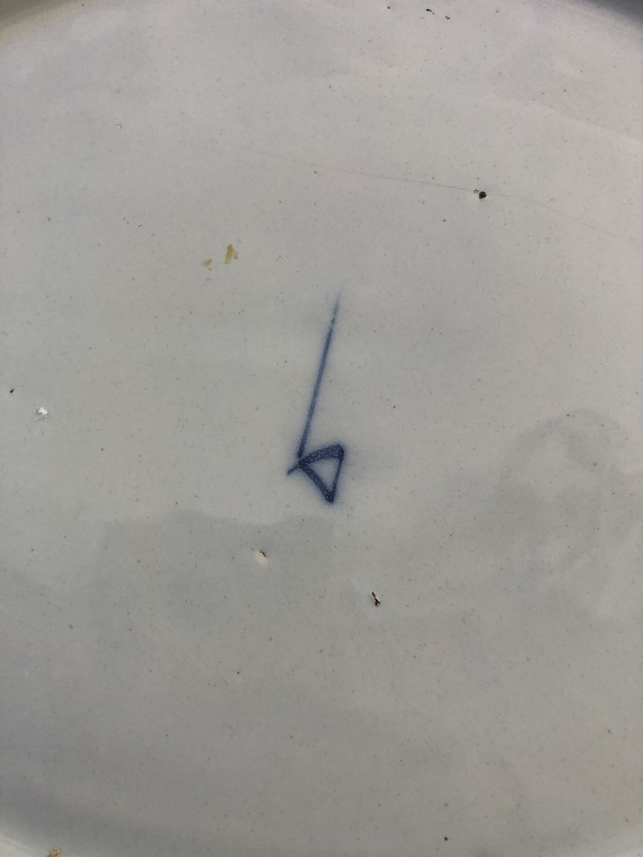 Plat Delft, XVIIIème .-photo-2