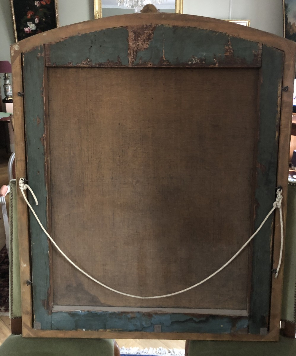 Grande toile de boiserie, XVIIIème .-photo-8