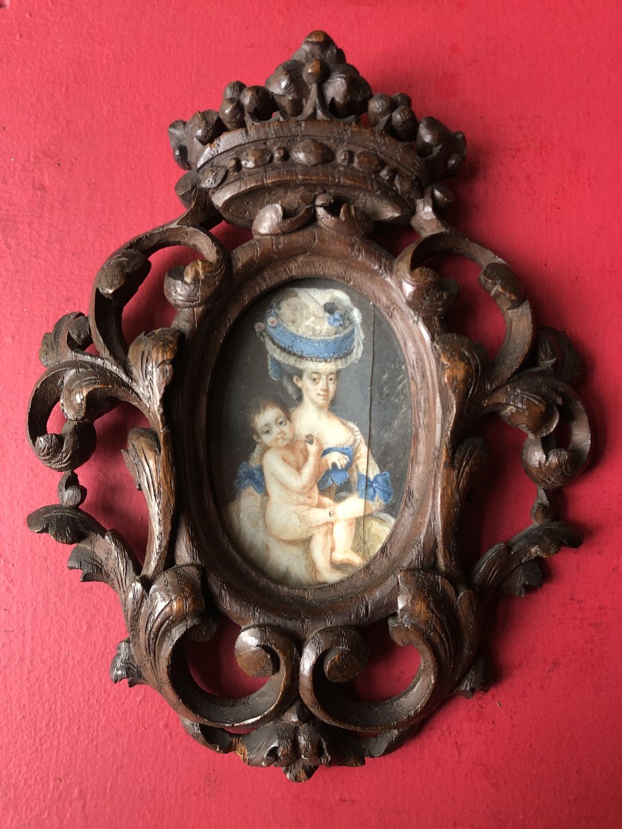 Miniature, XVIIIème .