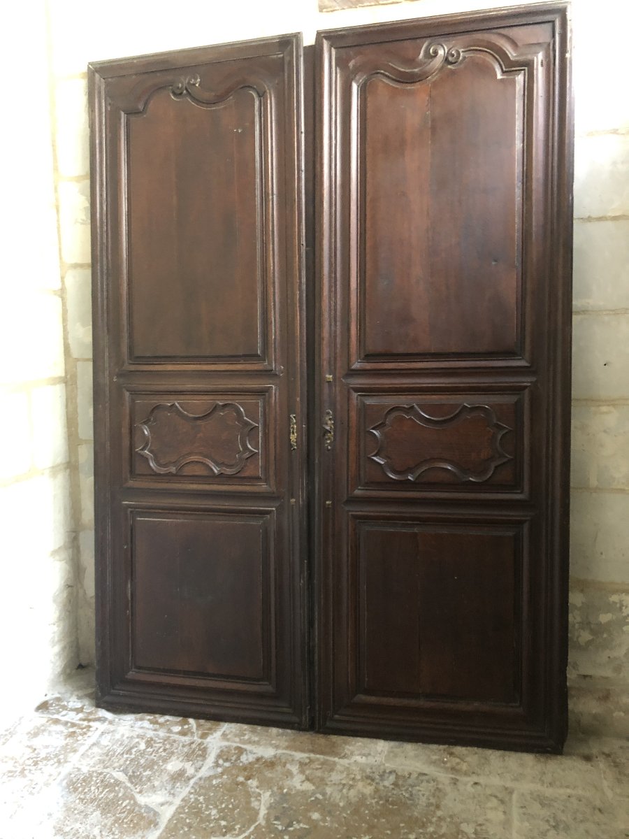 Pair Of Doors, 18th Century.