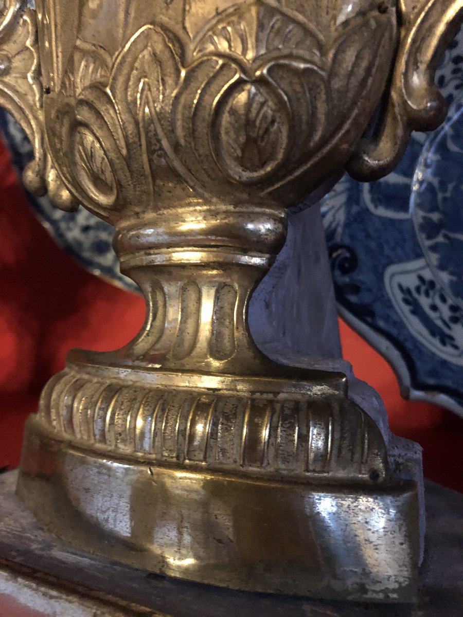 Paire de porte-palmes, XVIIIème .-photo-4