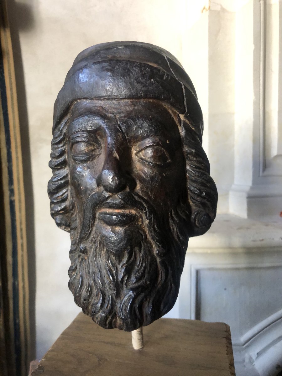 Tête d'apôtre, XVIIème .