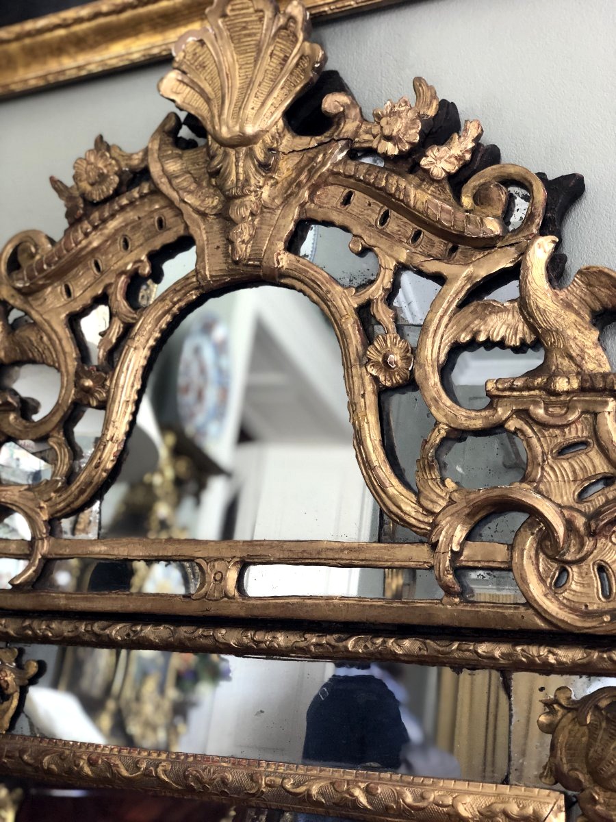 Large Mirror, Regency Style.-photo-8