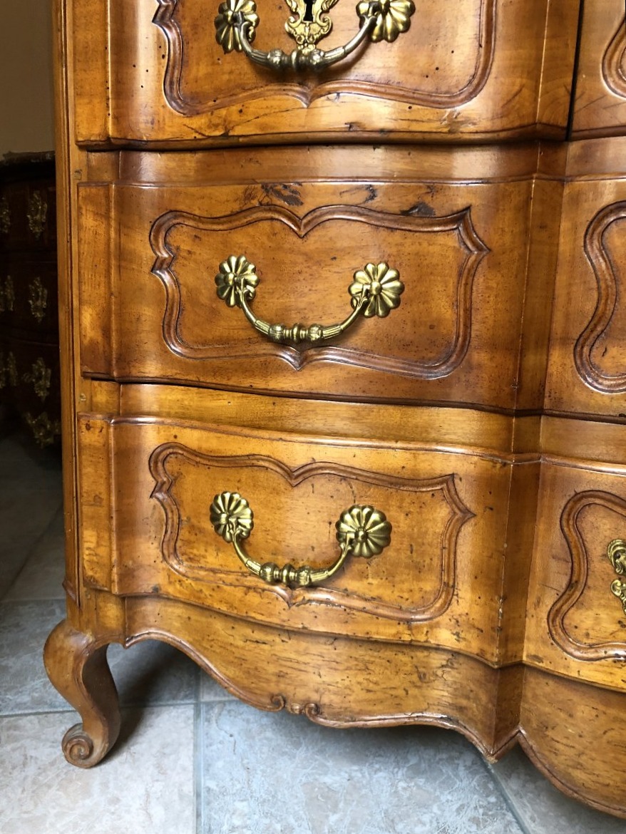 Crossbow Chest Of Drawers, 18th Century.-photo-2