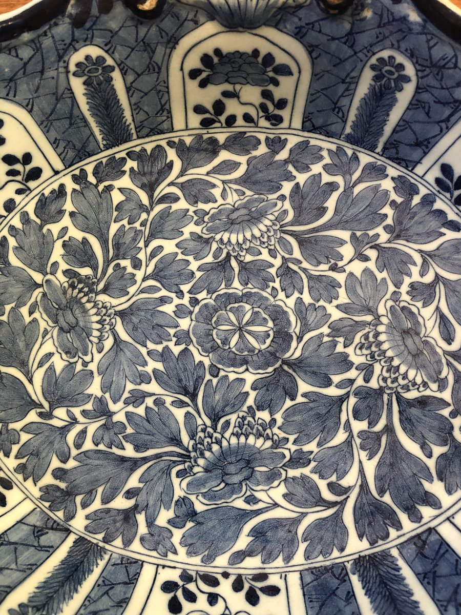 Delft Plate, 18th Century.-photo-2