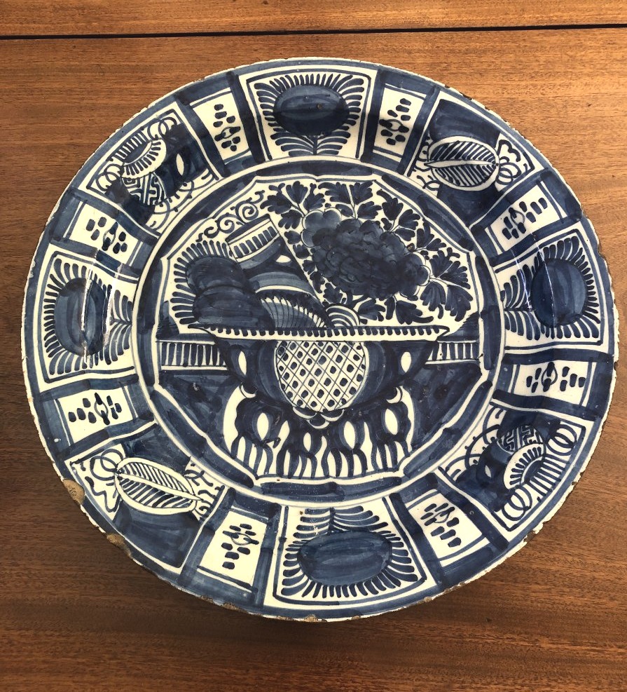 Plat Delft, XVIIIème .