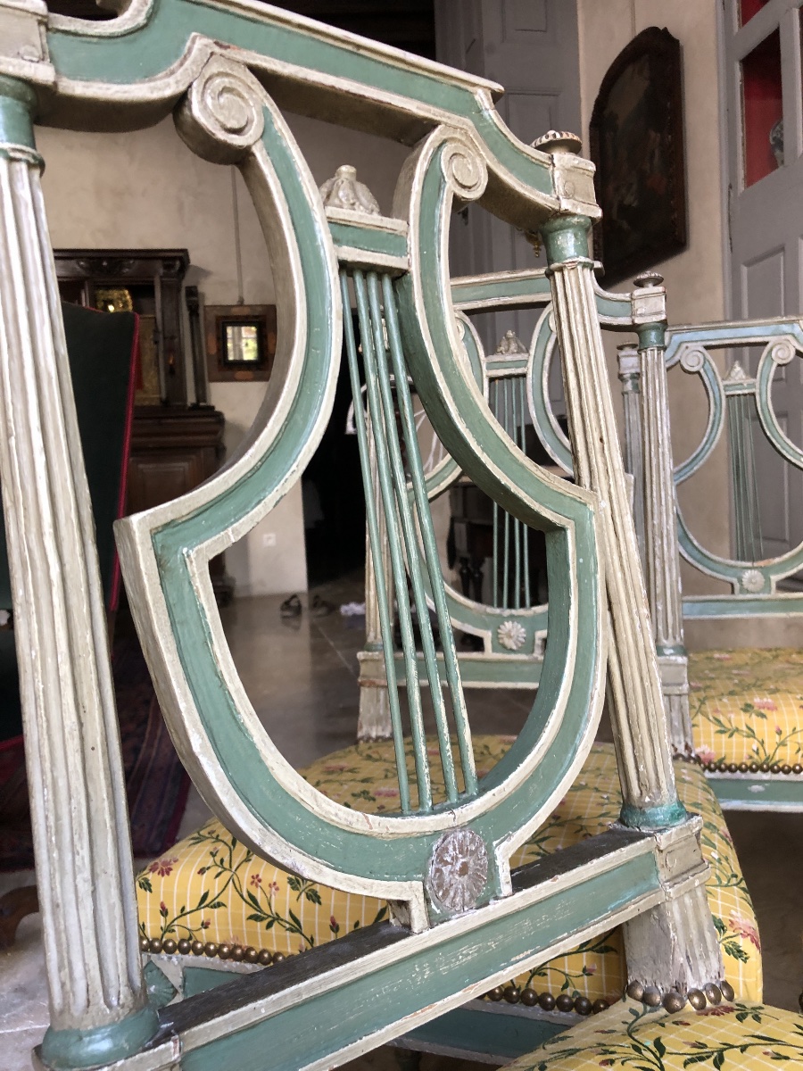 Chairs, Directoire Style.-photo-2