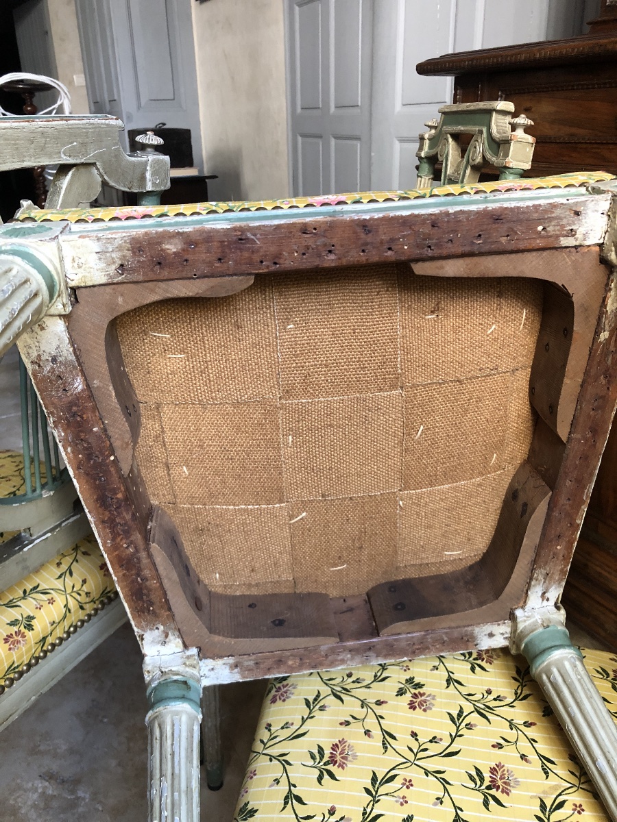 Chairs, Directoire Style.-photo-3